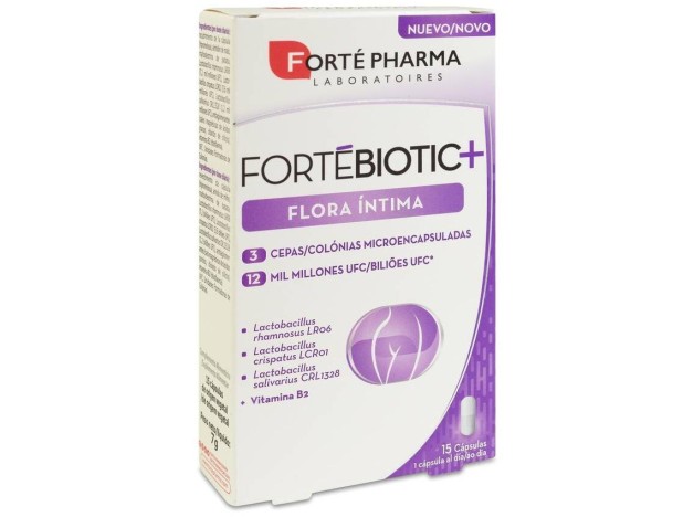 Forté Pharma Fortébiotic+ Flora Íntima, 15...