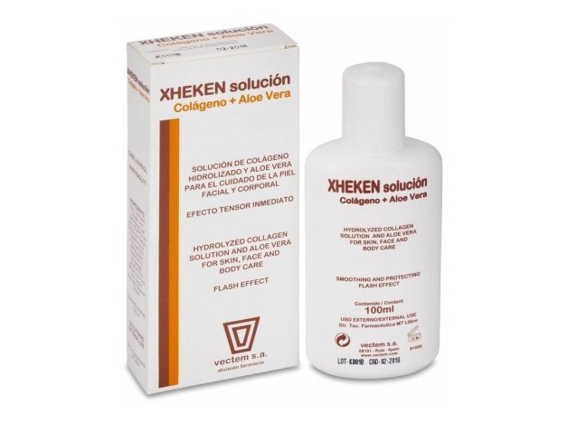 Xheken Solución Colágeno + Aloe Vera, 100 Ml