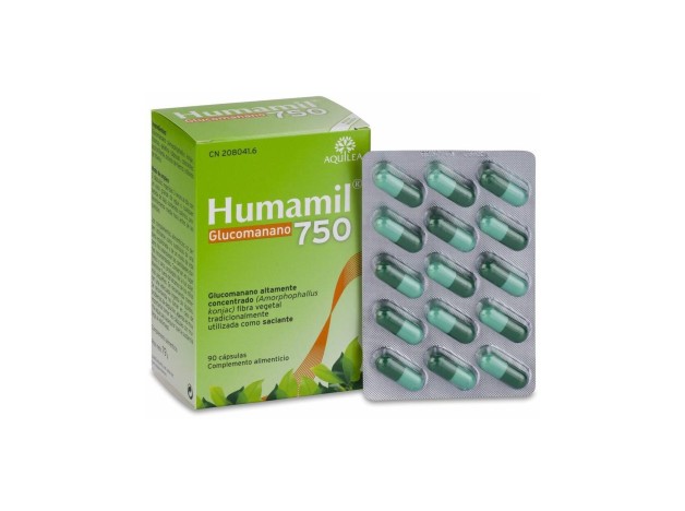 Humamil Glucomanano 750Mg 90Caps