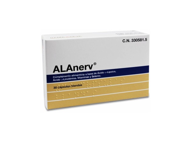 Alanerv 920 Mg, 30 Cápsulas