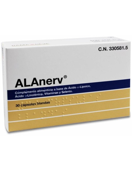 Alanerv 920 Mg, 30 Cápsulas