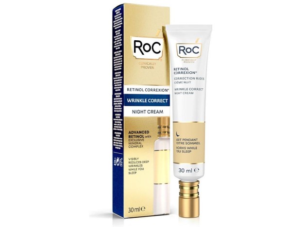 Roc Wrinkle Correct Crema De Noche 30Ml.