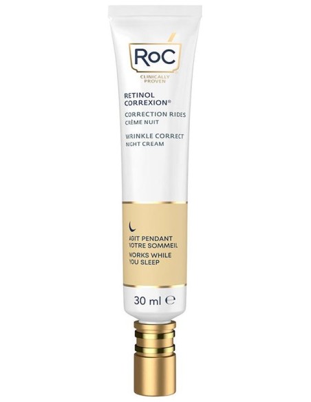 Roc Wrinkle Correct Crema De Noche 30Ml.