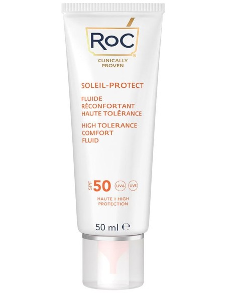 Roc Soleil Protect Fluido Dermo-Calmante Spf 50, 50 Ml