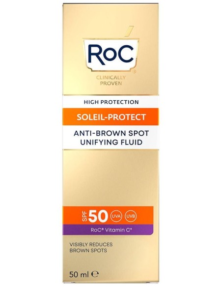 Roc Soleil Protect Fluido Unificante Anti-Manchas Spf 50+, 50 Ml