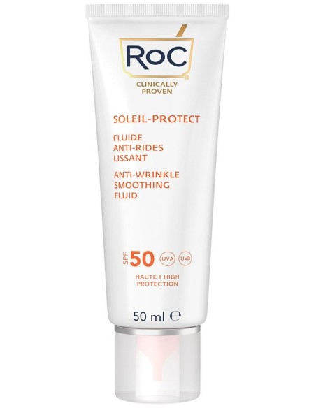 Roc® Soleil-Protect Fluido Antiarrugas Alisador Spf50+ 50Ml