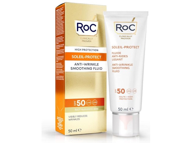 Roc® Soleil-Protect Fluido Antiarrugas Alisador...