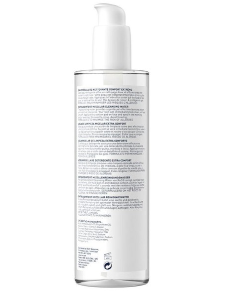 Roc Agua Micelar Extra Confort, 400 Ml