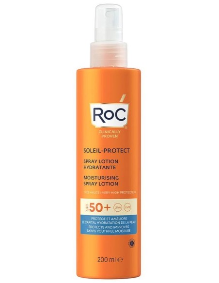 Roc Soleil-Protect Spray Hidratante Spf50+, 200 Ml