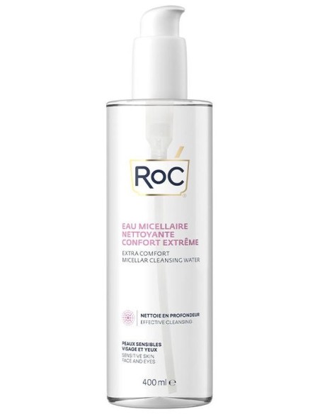 Roc Agua Micelar Extra Confort, 400 Ml