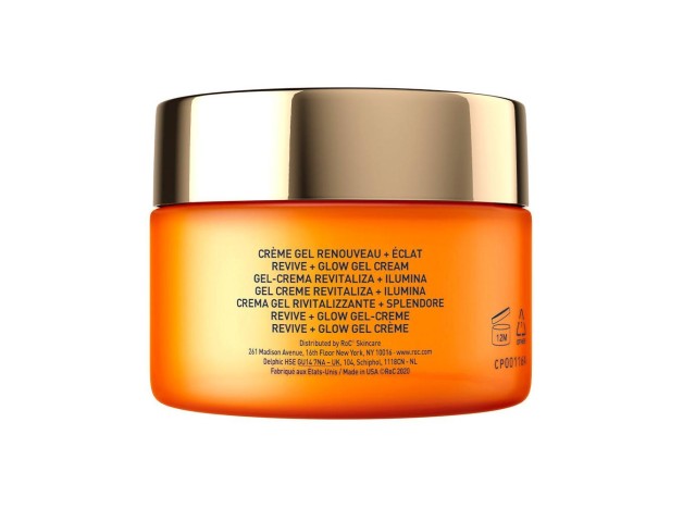 Roc Revive + Glow Crema En Gel, 50 Ml