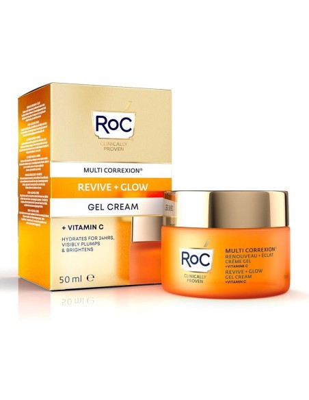 Roc Revive + Glow Crema En Gel, 50 Ml