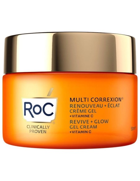 Roc Revive + Glow Crema En Gel, 50 Ml