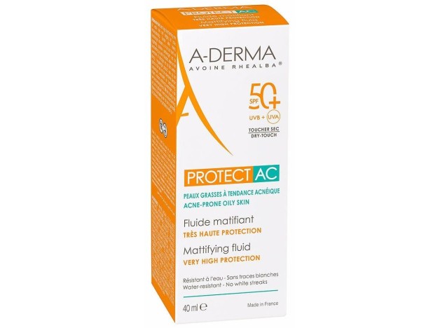 A-Derma Crema Fotoprotectora Matificante Spf50...