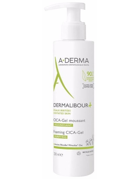 Aderma Dermalibour + Cica Gel Moussant 200Ml