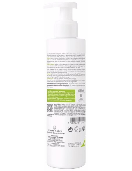 Aderma Dermalibour + Cica Gel Moussant 200Ml