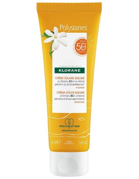 Polysianes Monoï Y Tamanu Bio Crema Solar Sublime Spf50+ 50 Ml