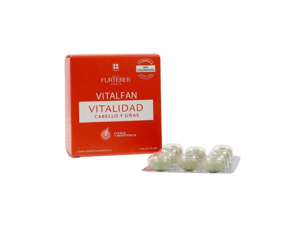 Vitalfan Vitalidad Cabello Y Uñas 30 Cápsulas