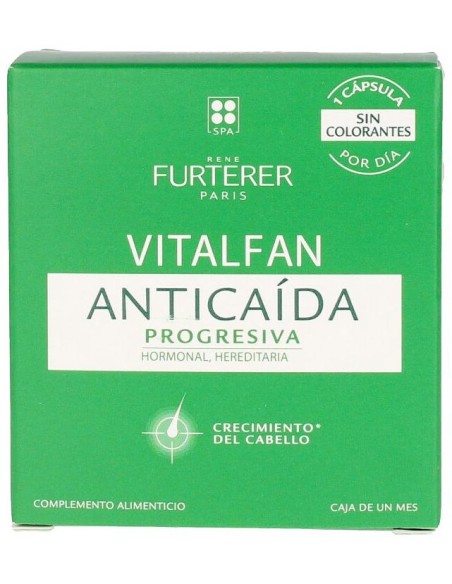 Vitalfan Complemento Alimenticio Caída Cabello Progresiva 30 U