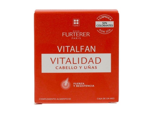 Vitalfan Vitalidad Cabello Y Uñas 30 Cápsulas