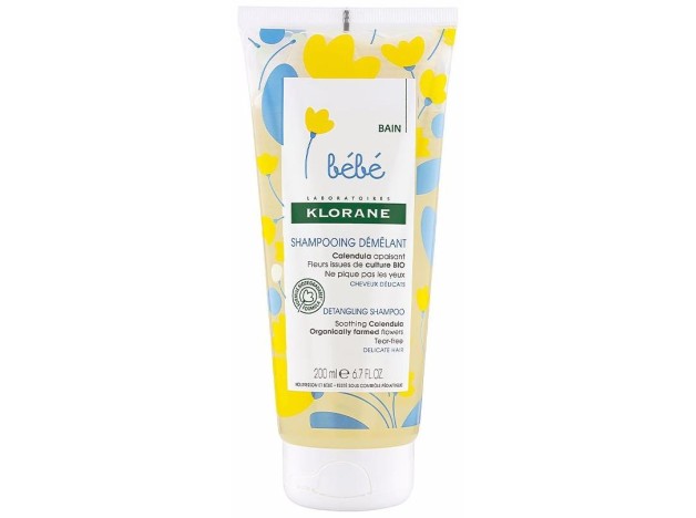 Klorane Bebé Champú Suave A La Caléndula, 200 Ml