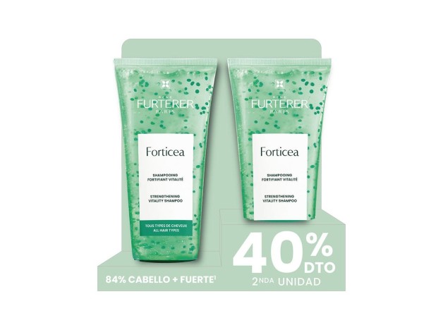 Forticea Champú Energizante Lote 2 X 200 Ml