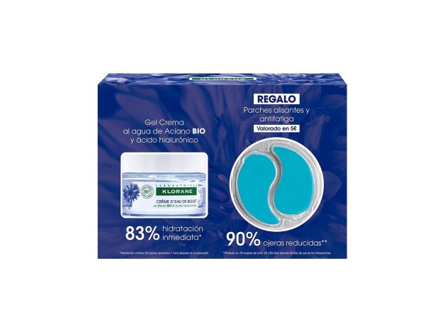 Klorane Gel Crema Al Agua De Aciano Bio 50Ml +...