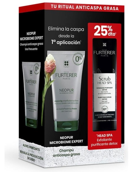 Neopur Ritual Anticaspa Grasa Estuche 2 Pz