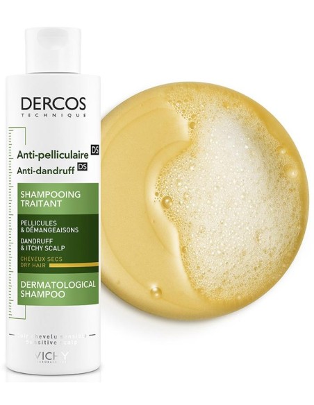 Vichy Dercos Technique Anticaspa Ds Champú Cabello Seco 200Ml