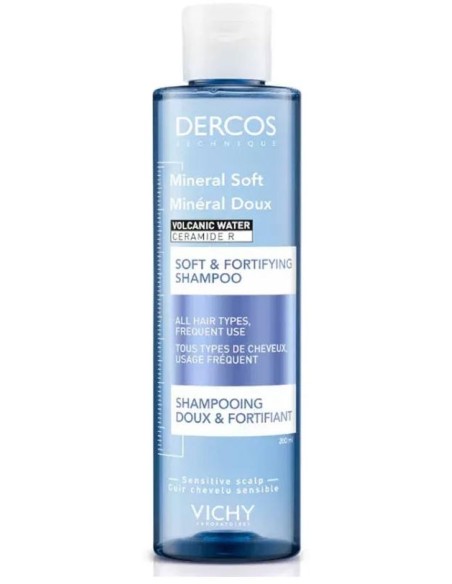 Dercos Champú Mineral Uso Frecuente 200 Ml