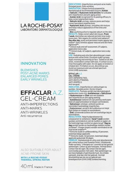 Effaclar Az Gel Crema 40 Ml