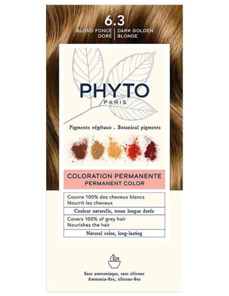 Phytocolor 6.3-Rubio Oscuro Dorado 4 U