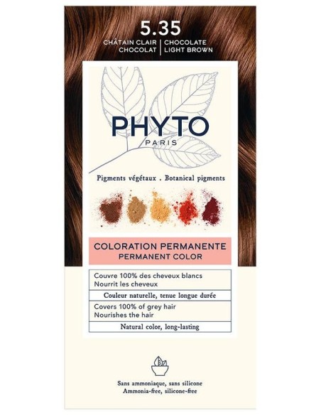 Phytocolor 5.35-Castaño Claro Chocolate 4 U