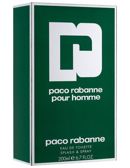 Paco Rabanne Pour Homme Eau De Toilette Vaporizador 200 Ml