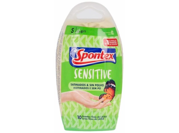 Latex Sensitive Guantes Satinados Sin Polvo...