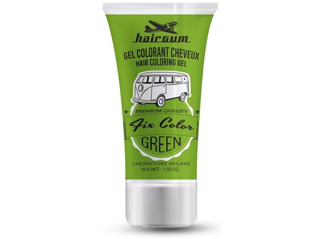 Hairgum Fix Color Gel Colorante Cabello Verde 30Ml