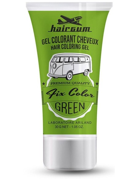 Hairgum Fix Color Gel Colorante Cabello Verde 30Ml