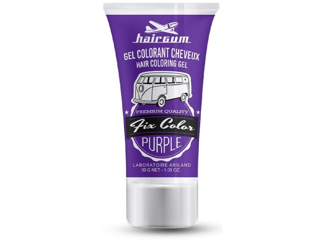 Hairgum Fix Color Gel Colorant Purple 30Ml