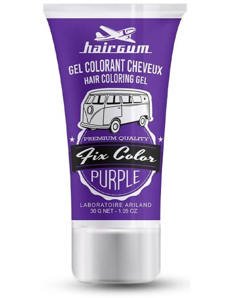 Hairgum Fix Color Gel Colorant Purple 30Ml