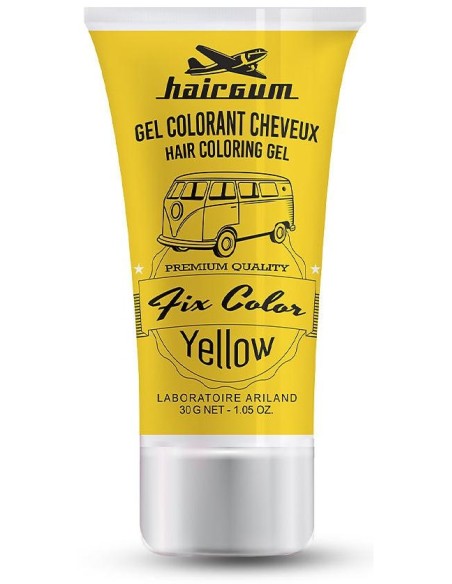 Hairgum Fix Color Gel Colorant Yellow 30Ml