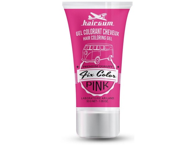 Hairgum Fix Color Gel Tinte Cabello Rosa 30Ml