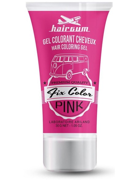 Hairgum Fix Color Gel Tinte Cabello Rosa 30Ml