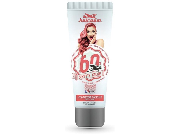 Hairgum Sixty'S Color Hair Color Coroal Sunset...