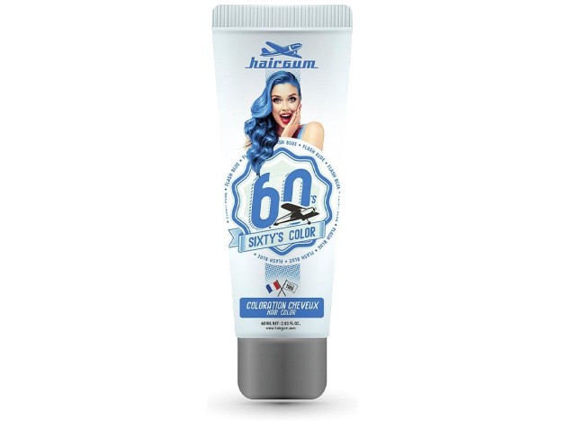 Hairgum Sixty'S Color Hair Color Flash Blue 60Ml