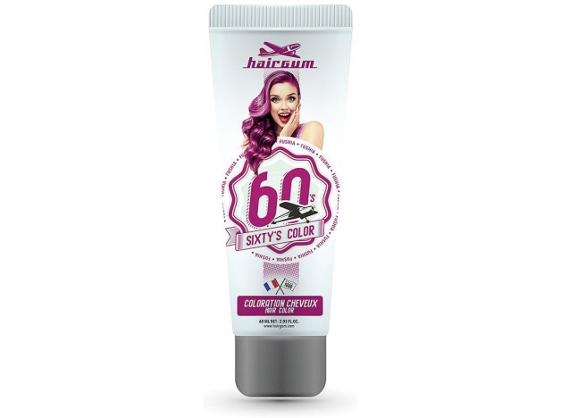 Hairgum Sixty'S Color Tinte Cabello Fucsia 60Ml