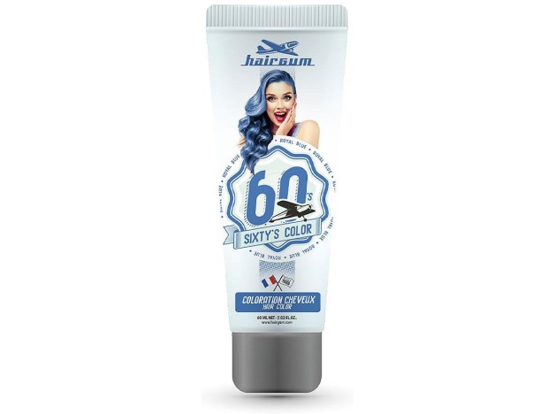 Hairgum Sixty'S Color Hair Color Royal Blue 60Ml