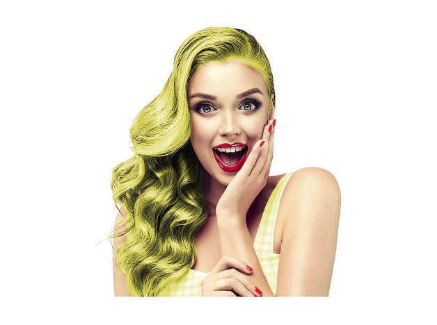 Hairgum Sixty'S Color Hair Color Yellow Sunrise...