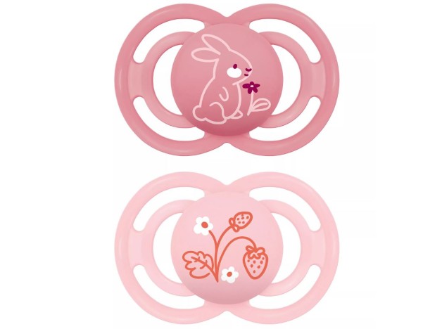 MAM Chupete Perfect Silicona + 6 M Rosa