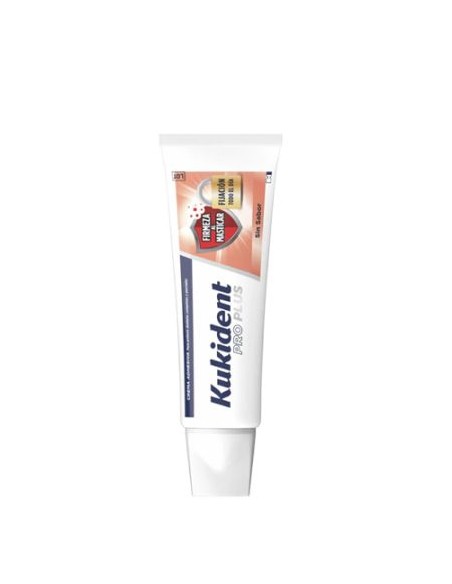 Kukident Pro Plus Firmeza al Masticar 40 gramos Sin Sabor