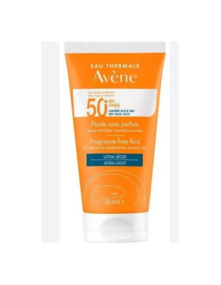 Avene Solar Cara Fluído Ultraligero SPF 50+ 50 ml